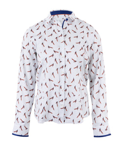 Hartwell Layla Ladies Polka Dot Pheasants Shirt