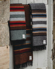Glaze & Gordon 'Oxnam' Striped Wool Throw