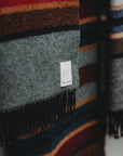 Glaze & Gordon 'Oxnam' Striped Wool Throw