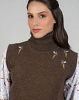 Hartwell Amara Pheasant Sleeveless Jumper