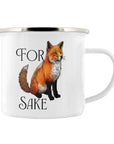 Glaze & Gordon Wild Giggles For Fox Sake Enamel Mug