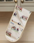 Glaze & Gordon 'Well Met' Double Oven Gloves