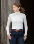 Ginger & Jardine Tattersall Silky Roll Neck - Ladies
