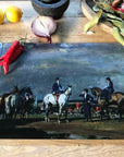 Isabel Scott x Munnings 'Why Weren't You Out Yesterday' Glass Work Top Saver