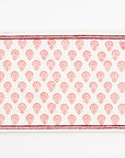 Pomegranate India Hicks Set of 4 Cotton Placemats - Carnation Blush
