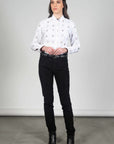 Hartwell Layla Stags Head Needlecord Shirt