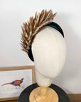 My Fancy Feathers Padded 'The Olivia' Feather Alice Hair Band