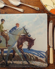 Isabel Scott x Frederic Whiting 'The Morning Ride' Glass Worktop Saver