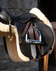 Pravins Sellier Handmade Wide Traditional Stirrup Leathers