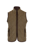 Glaze & Gordon Maxwell Quilted Tweed Gilet