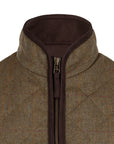 Glaze & Gordon Maxwell Quilted Tweed Gilet