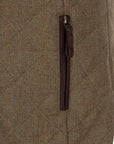 Glaze & Gordon Maxwell Quilted Tweed Gilet