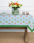 Pomegranate Tablecloth - Vintage Jockey Silks