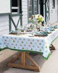 Pomegranate Tablecloth - Vintage Jockey Silks