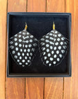 My Fancy Feathers The Elizabeth Feather Earrings