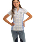 Goode Rider Girls Short Sleeve Ideal Training Top