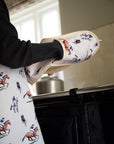 Glaze & Gordon 'Phases' Double Oven Gloves