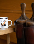 Glaze & Gordon Wild Giggles For Fox Sake Enamel Mug