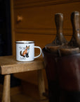 Glaze & Gordon Wild Giggles For Fox Sake Enamel Mug