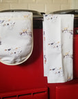 Glaze & Gordon 'The Hounds' Double Oven Gloves