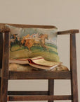 Isabel Scott x Munnings "Under Starters Orders" Cushion