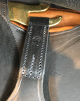 Pravins Sellier Wide Single Piece Dressage Stirrup Leathers