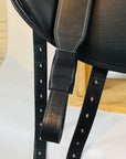 Pravins Sellier Wide Single Piece Dressage Stirrup Leathers