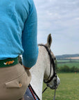 Smathers & Branson Fox and Hound Needlepoint Belt - Seen in The Field Magazine.