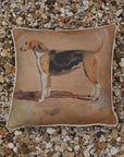 Isabel Scott x Munnings "Study of Pytchley Foxhound" Square Cushion