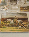 Isabel Scott x Munnings "Lady Munnings Riding a Grey Hunter, Side-Saddle on Exmoor" Placemat