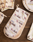 Glaze & Gordon 'The Hunt Jump' Double Oven Gloves