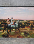 Isabel Scott x Munnings "Two Lady Riders Under an Evening Sky" Serving Mat