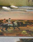 Isabel Scott x Munnings "Two Lady Riders Under an Evening Sky" Serving Mat