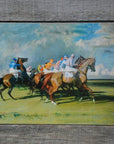 Isabel Scott x Munnings "Under Starters Orders" Serving Mat