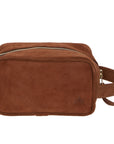 Glaze & Gordon Hester Carpincho Handmade Leather Wash Bag