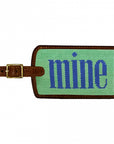 Smathers & Branson Mine Needlepoint Luggage Tag