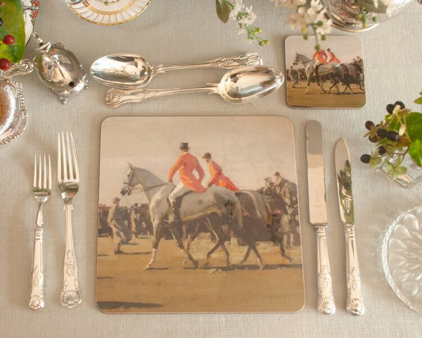 Munnings "Point to Point" Placemat