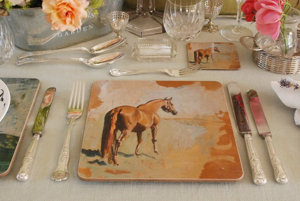 Munnings "Study of a Racehorse" Placemat