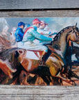Isabel Scott x Munnings "Under Starters Orders II" Serving Mat