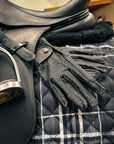 Sixteen Cypress Leather & Jersey Riding Gloves