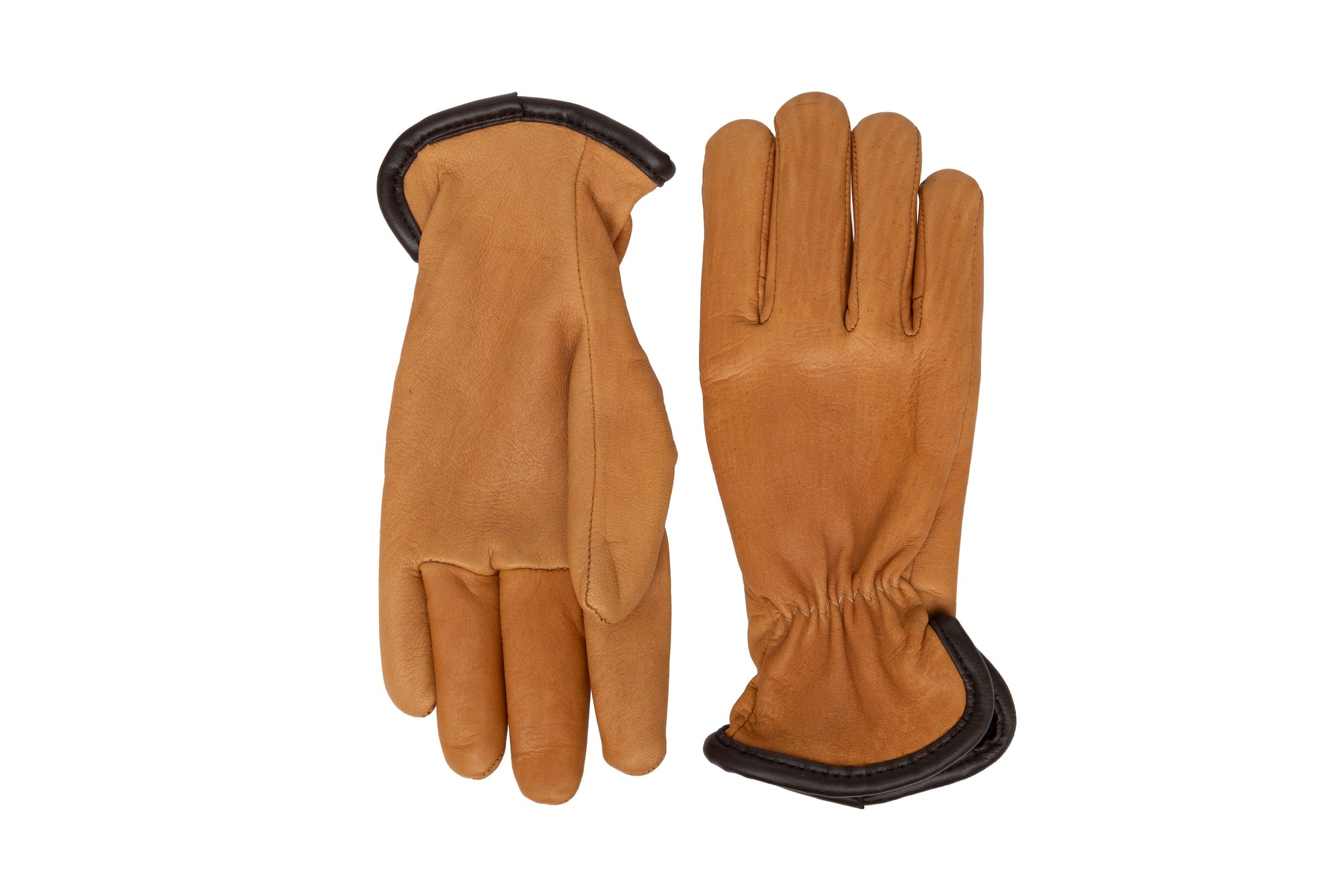Geier Original Deerskin Gloves - 100% Merino Wool Lined