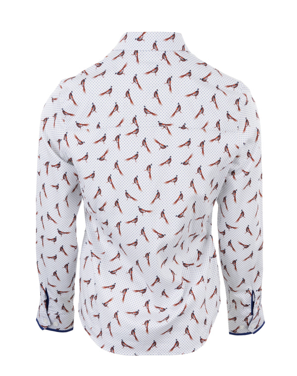 Hartwell Layla Ladies Polka Dot Pheasants Shirt