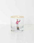 Pomegranate Jockeys Short Glass