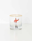 Pomegranate Jockeys Short Glass