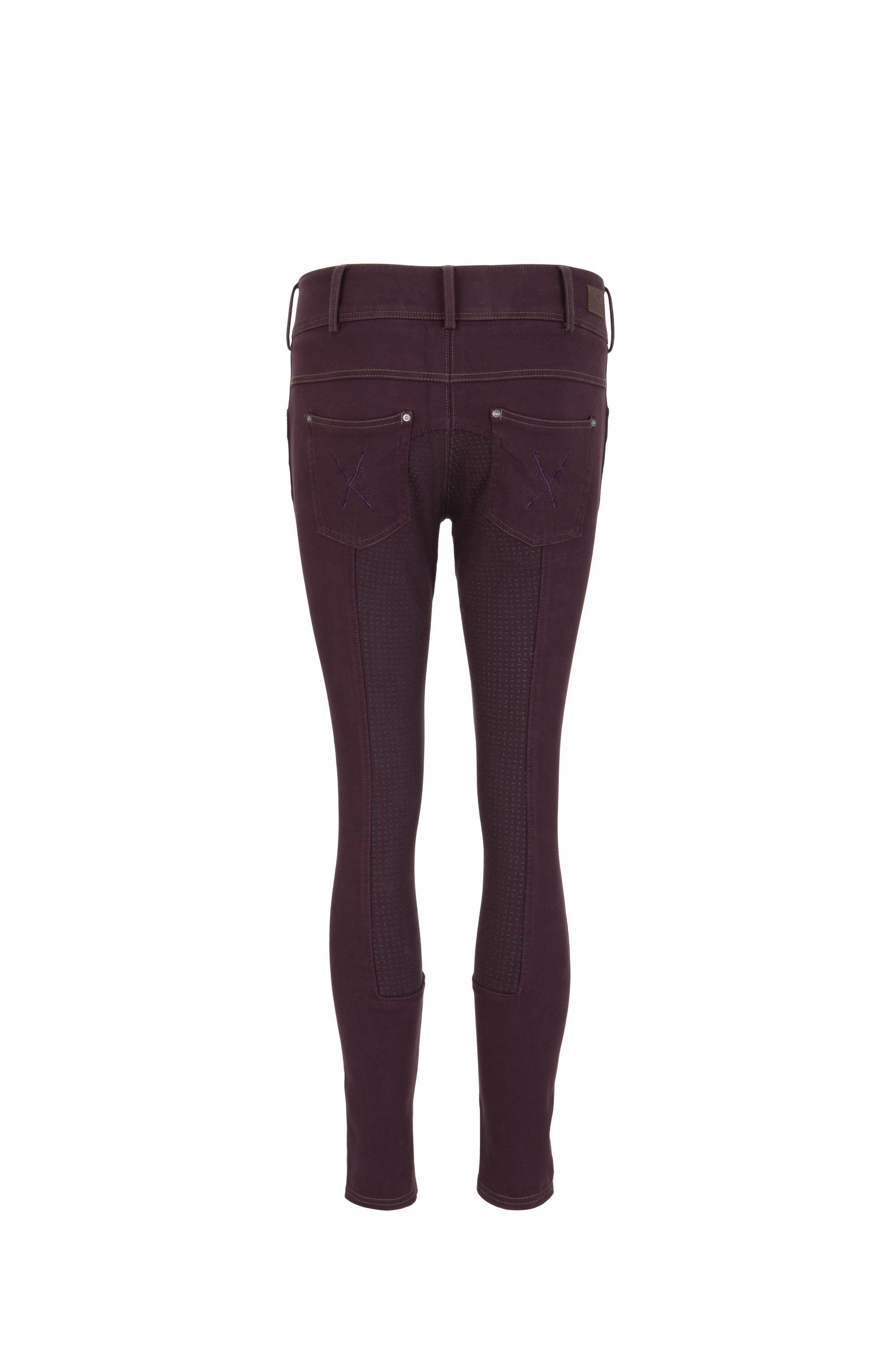 Goode Rider Vogue Jean Full Seat - Burgundy