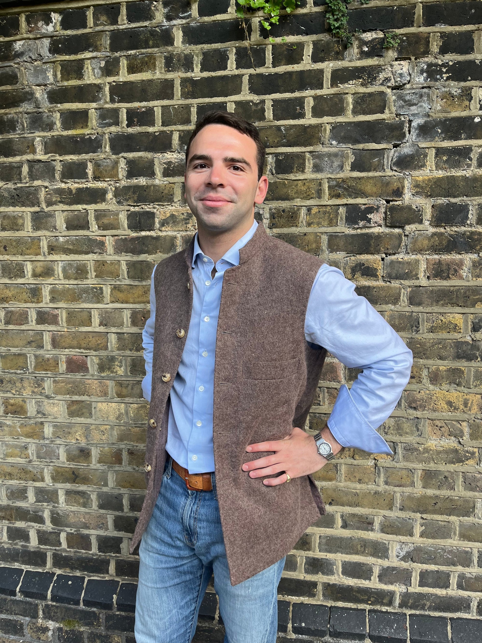 Unisex Nehru Jacket – 100% Wool | Handcrafted in Pakistan