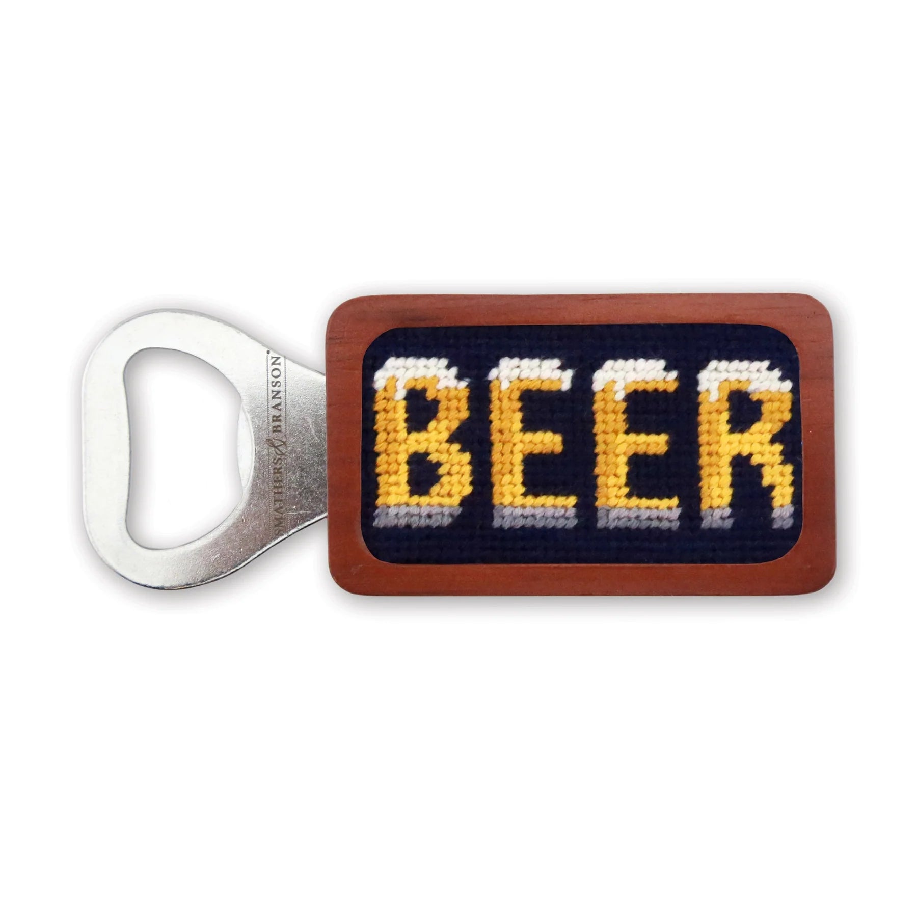 Smathers & Branson Needlepoint Henry Golf Bottle Opener - Thumbnail 3