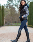 Goode Rider "Cargo Jeans" Blue Denim Breeches - Full Seat