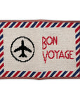 Smathers & Branson Bon Voyage Needlepoint Passport Holder