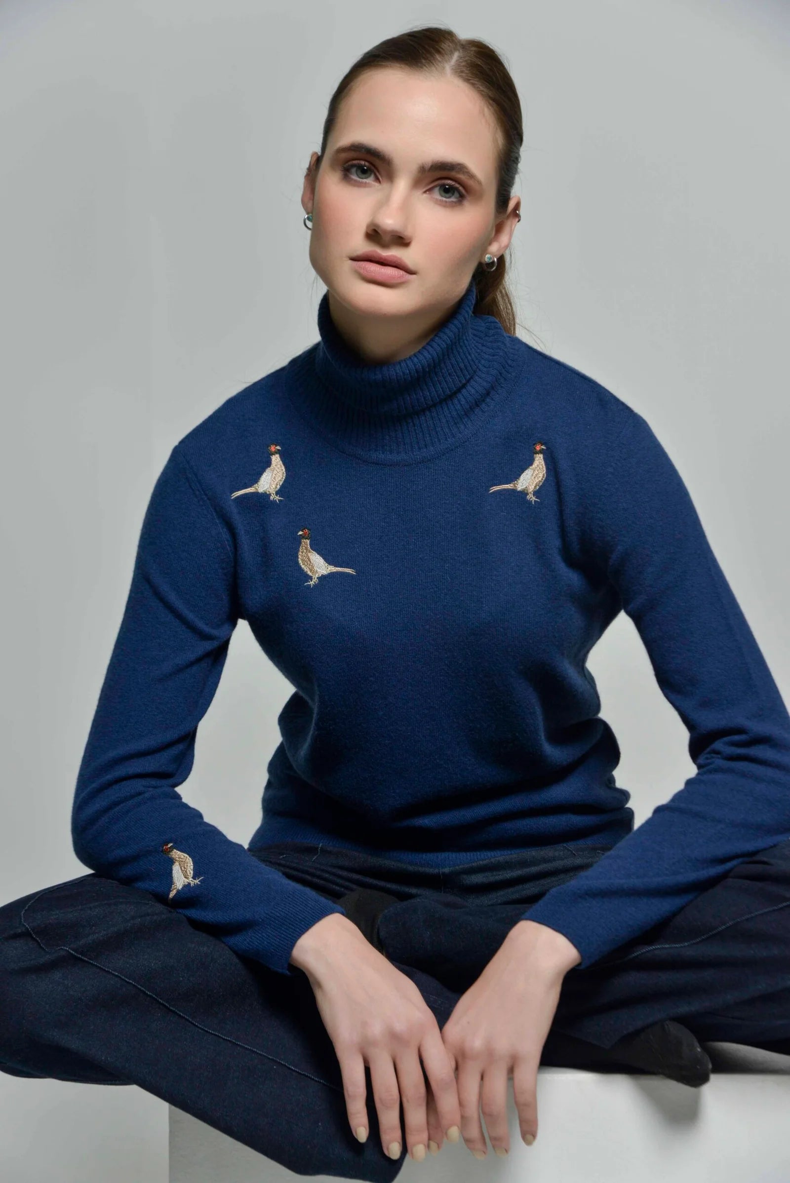 Hartwell Chelsea Jumper - Pheasants